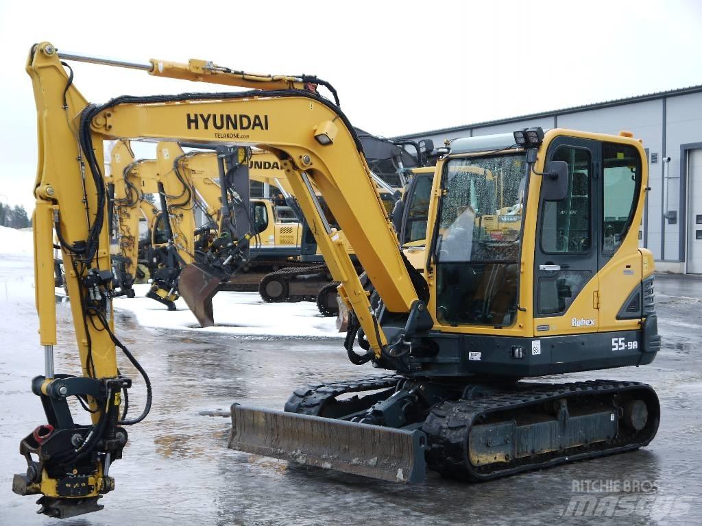 Hyundai R 55-9A Mini ekskavatori < 7 t