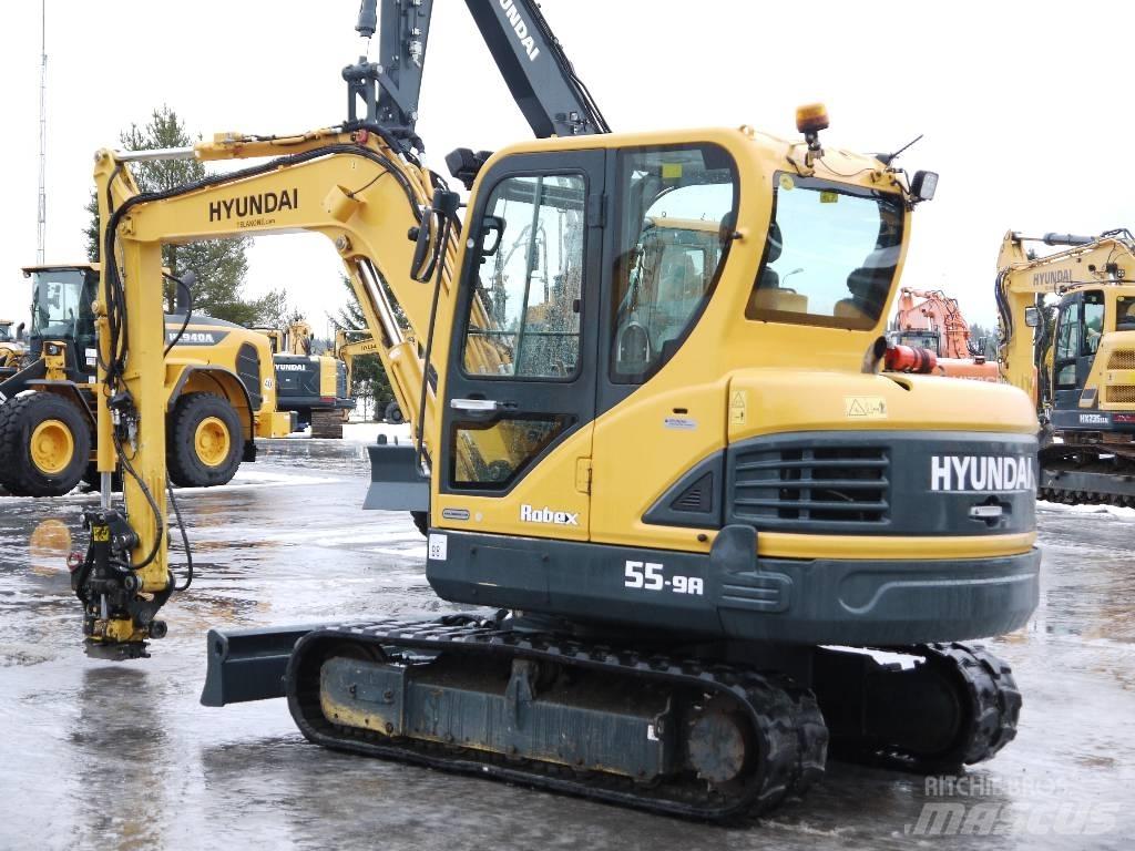 Hyundai R 55-9A Mini ekskavatori < 7 t
