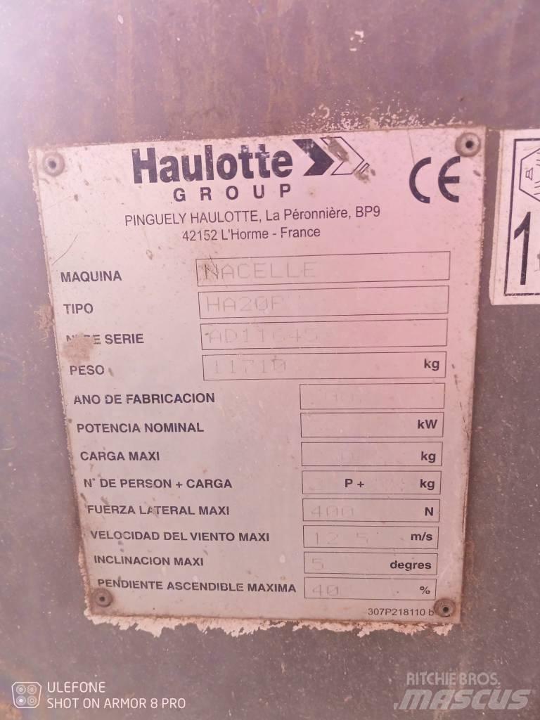 Haulotte HA 20 PX Strēles pacēlāji