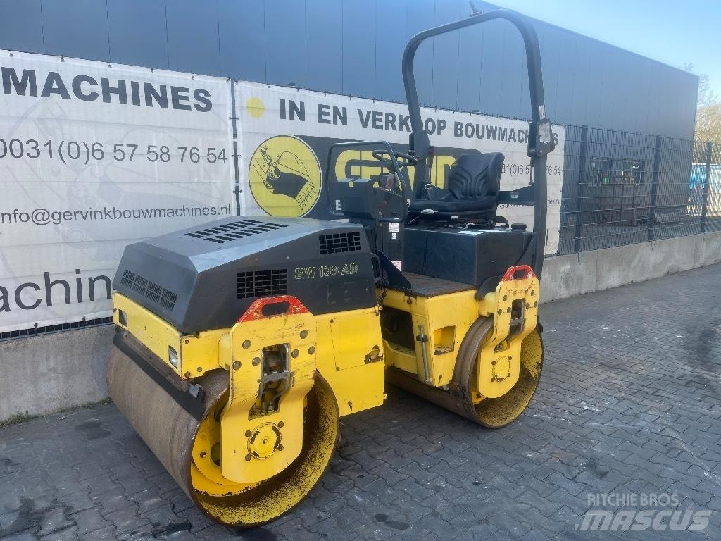 Bomag BW 138 AD Divvalču grunts veltņi