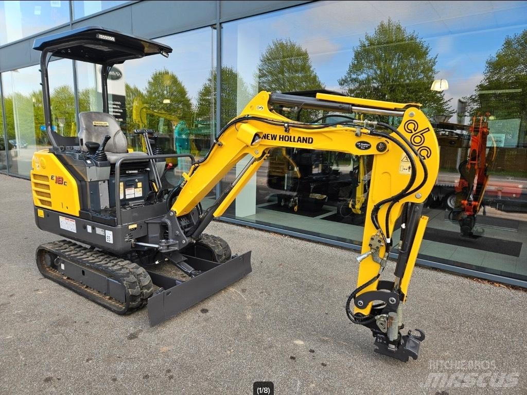 New Holland E 18 C Mini ekskavatori < 7 t