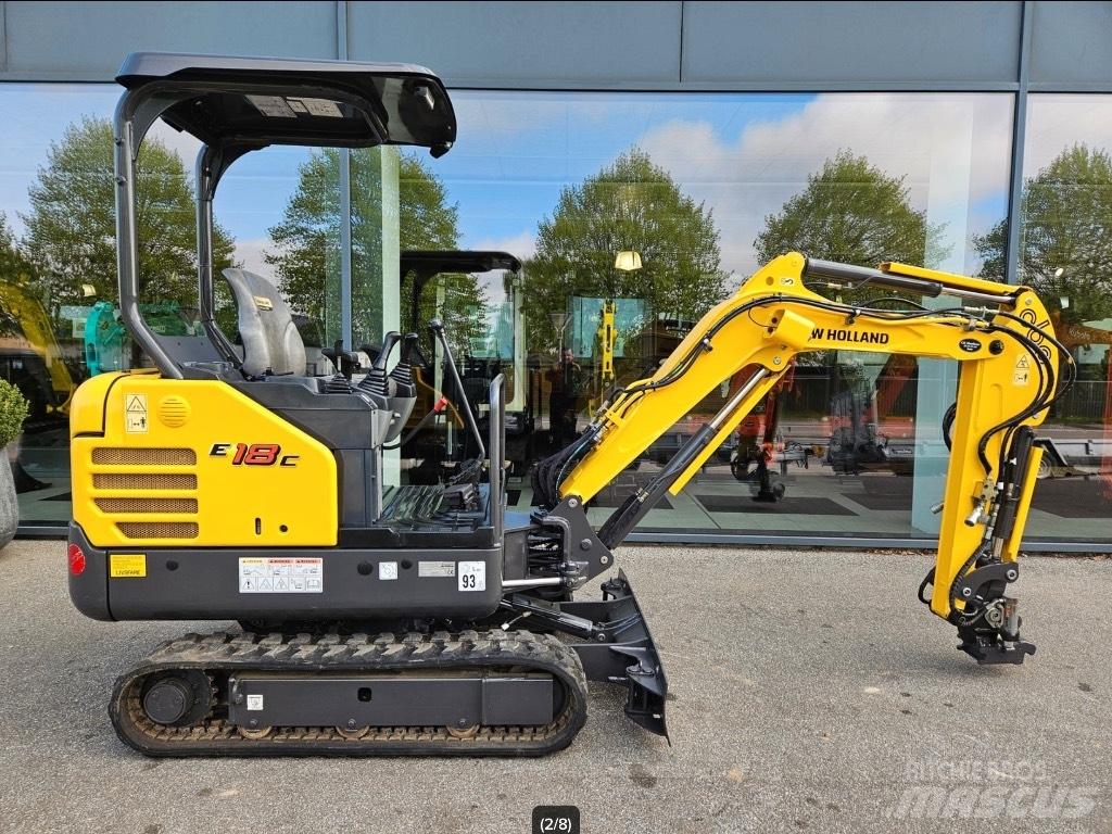 New Holland E 18 C Mini ekskavatori < 7 t