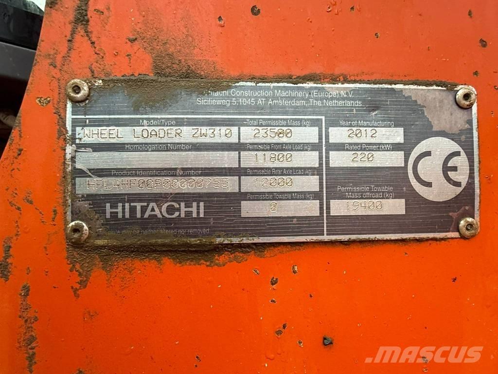 Hitachi ZW 310 Būvniecība- Citi
