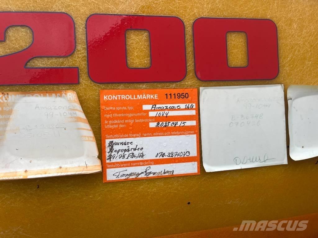 Amazone UG 2200 Piekabināmie smidzinātāji(miglotāji)