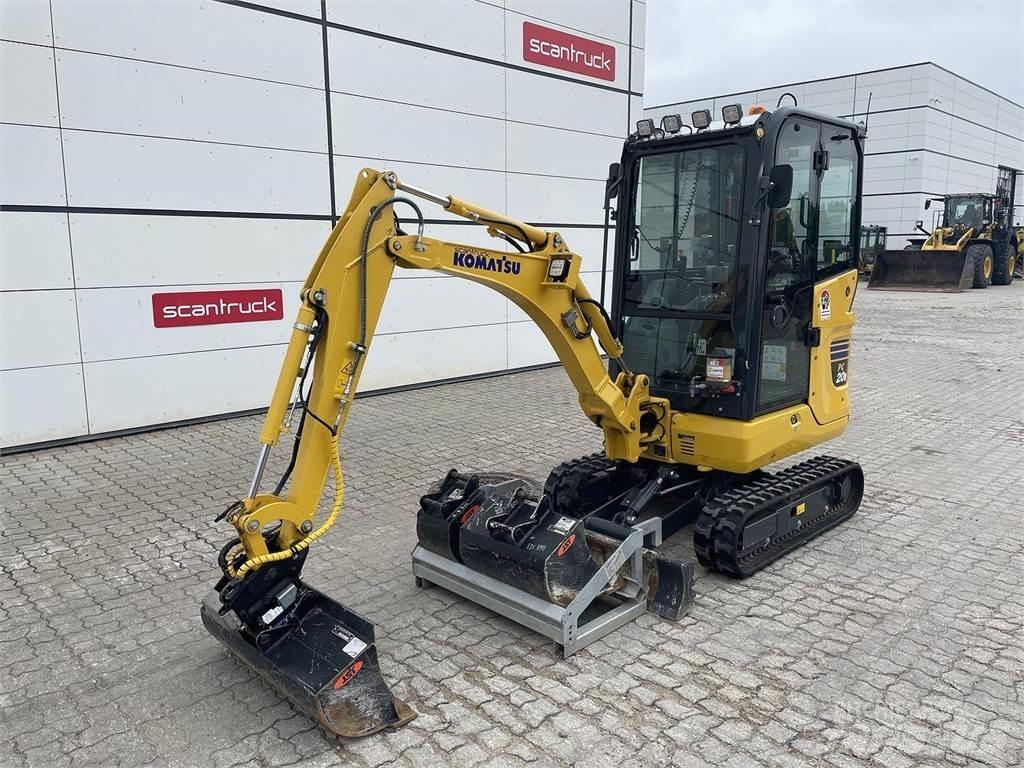 Komatsu PC20R-5 Ekskavatori uz riteņiem