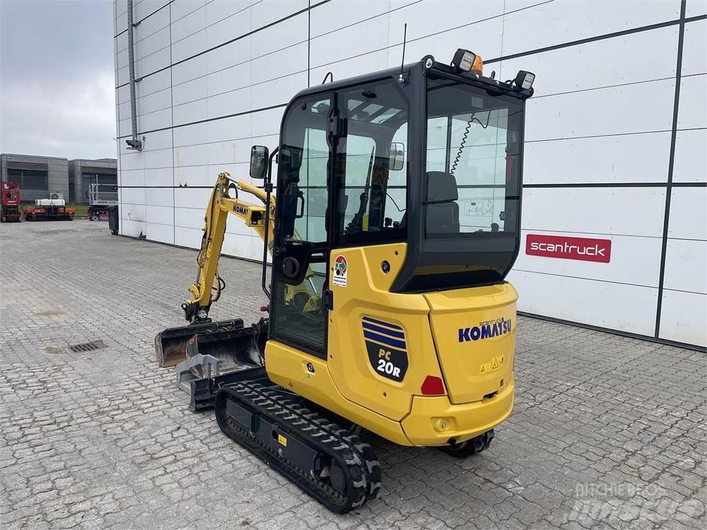 Komatsu PC20R-5 Ekskavatori uz riteņiem