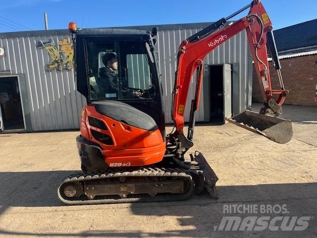 Kubota U 20-3 Mini ekskavatori < 7 t
