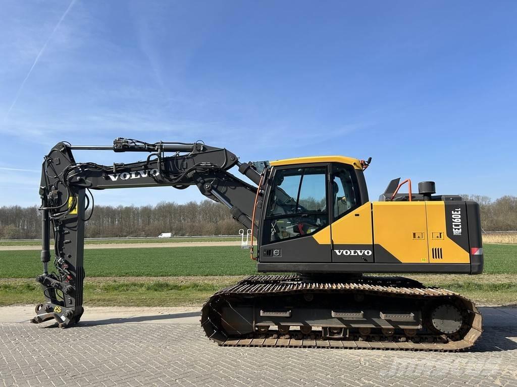 Volvo EC160EL Kāpurķēžu ekskavatori