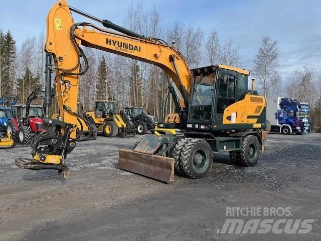 Hyundai HW 140 Ekskavatori uz riteņiem