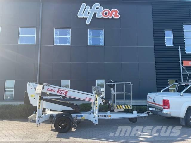 Dino 120 T Skylift Pacēlājplatformas - piekabes