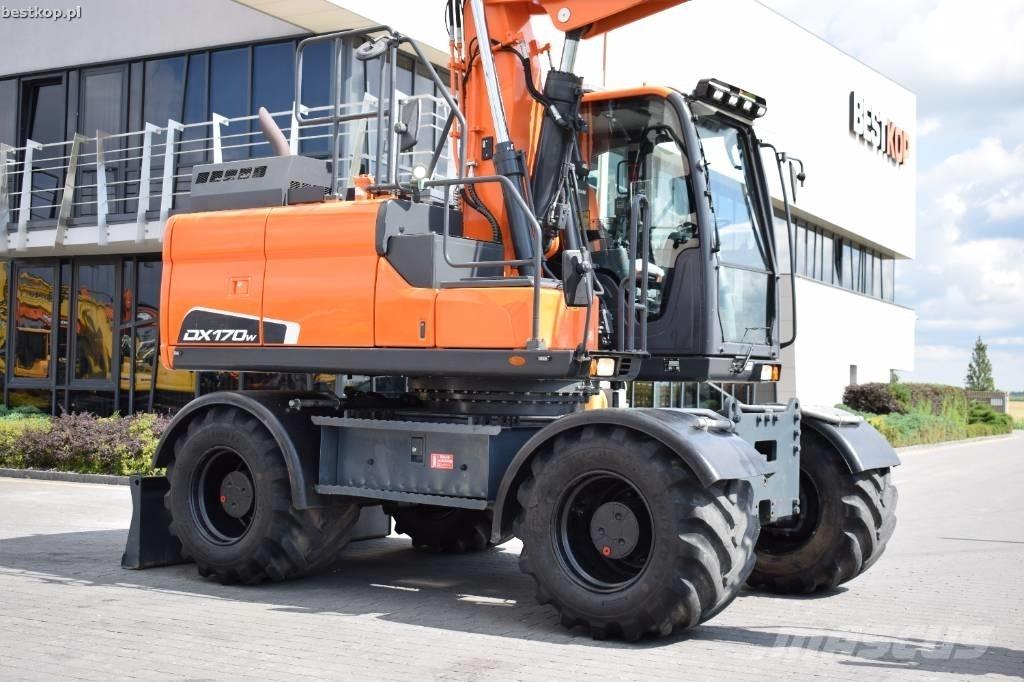 Doosan DX 170 W-5 Ekskavatori uz riteņiem