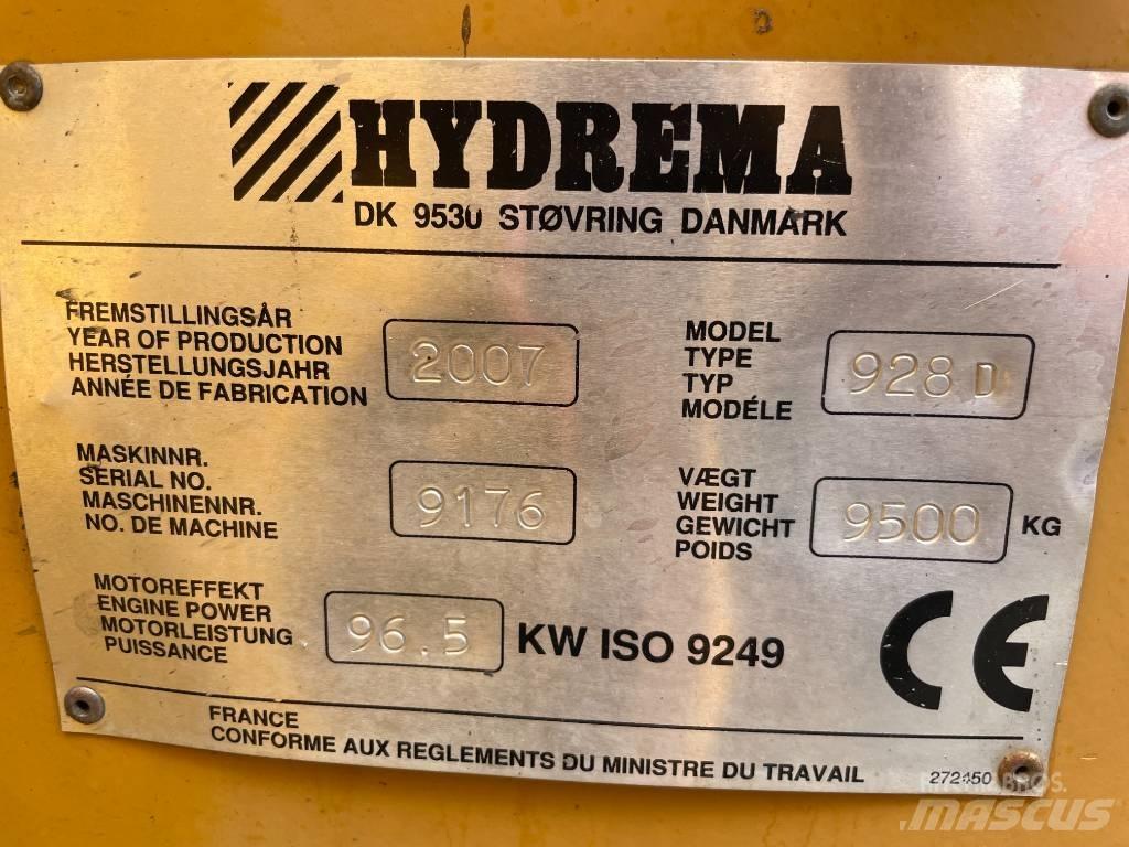Hydrema 928 D Ekskavatori-iekrāvēji