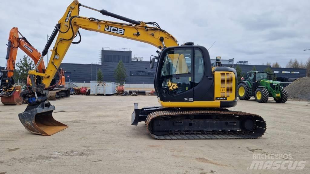 JCB JZ 140 LC Kāpurķēžu ekskavatori