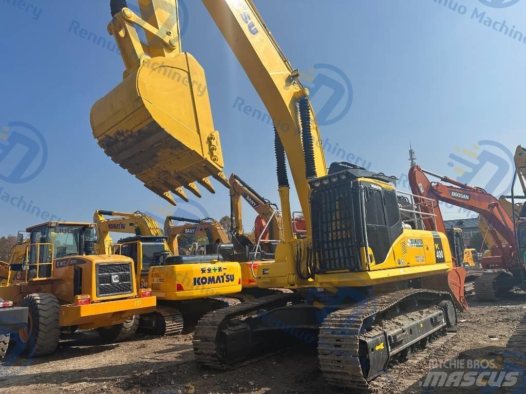 Komatsu PC 400-7 Kāpurķēžu ekskavatori