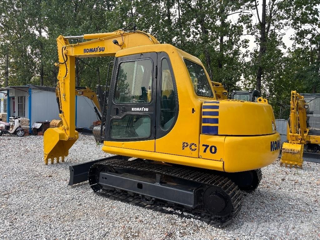 Komatsu PC 70 Kāpurķēžu ekskavatori
