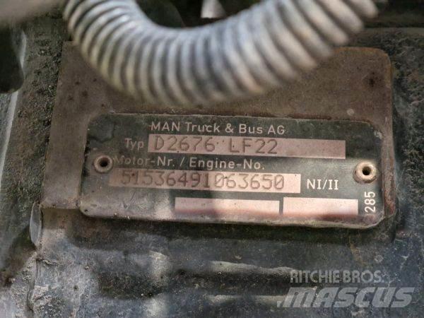 MAN D2676 LF22 Dzinēji