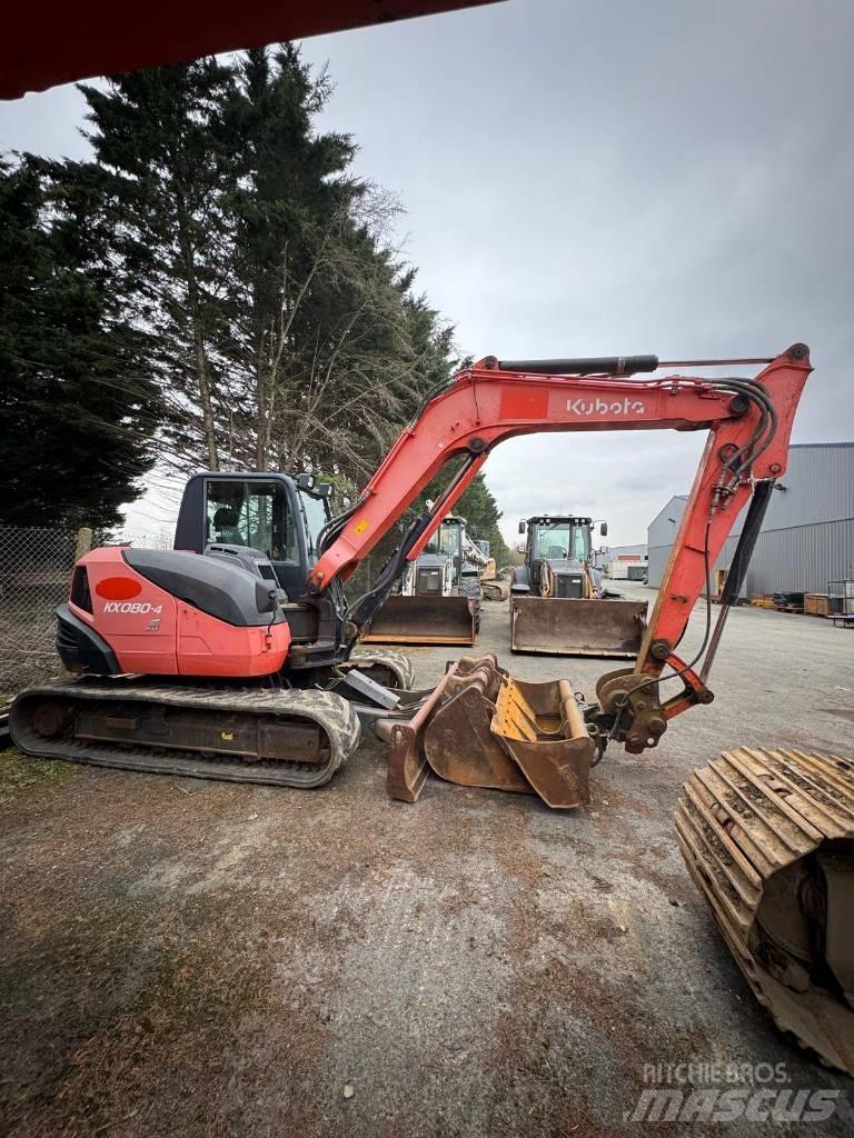 Kubota KX 80-4 A2 Vidēja lieluma ekskavatori 7 t - 12 t
