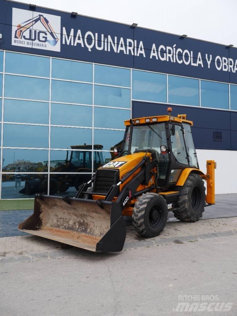 CAT 442 D Ekskavatori-iekrāvēji