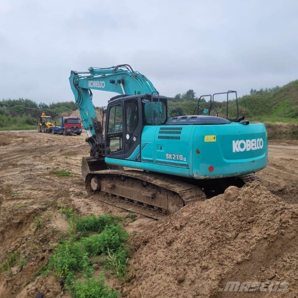 Kobelco SK 210 LC Kāpurķēžu ekskavatori