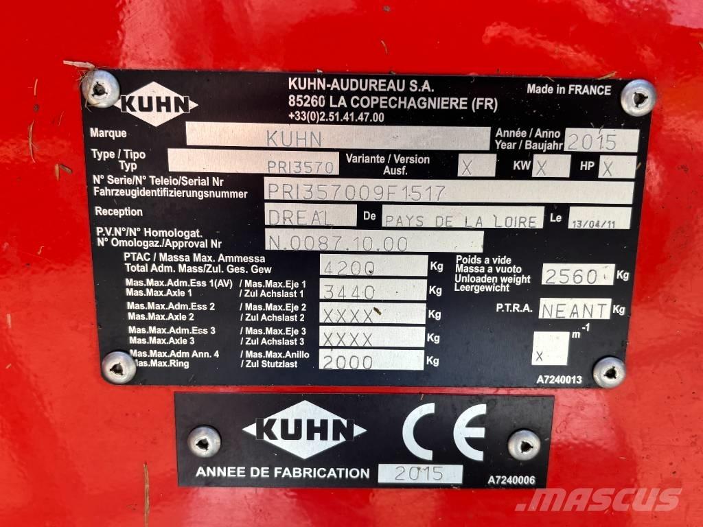 Kuhn Primor 3570 M Barotavas