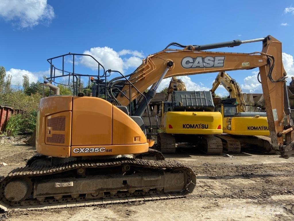 CASE CX 235 C SR Kāpurķēžu ekskavatori