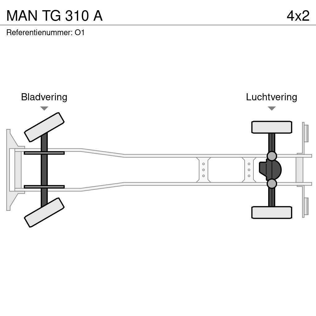 MAN TG 310 A Treileri ar āķi