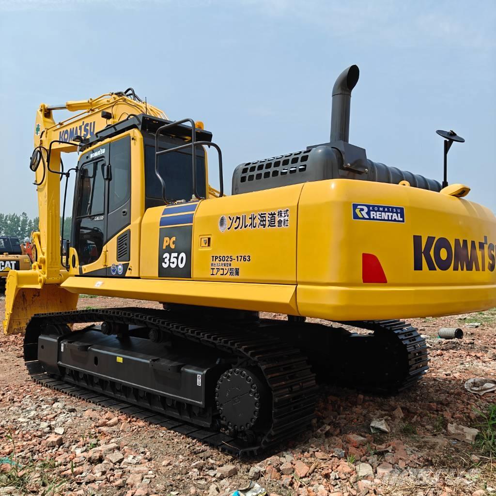 Komatsu 350-8 Kāpurķēžu ekskavatori