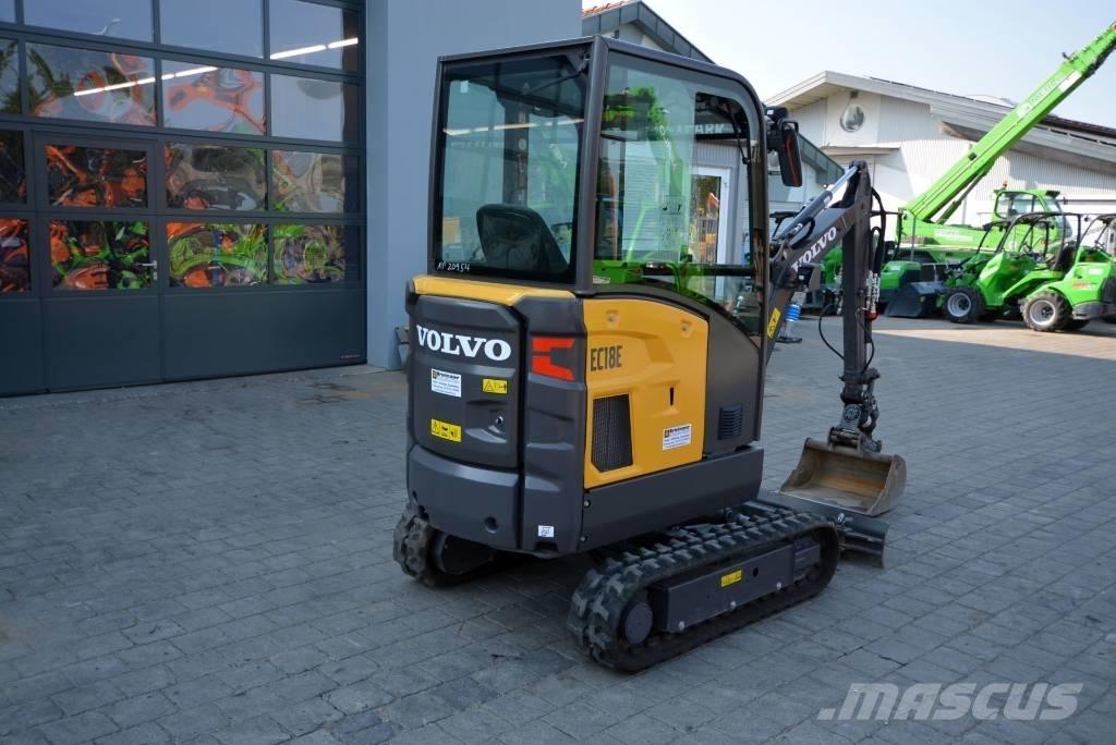 Volvo EC 18 E Mini ekskavatori < 7 t