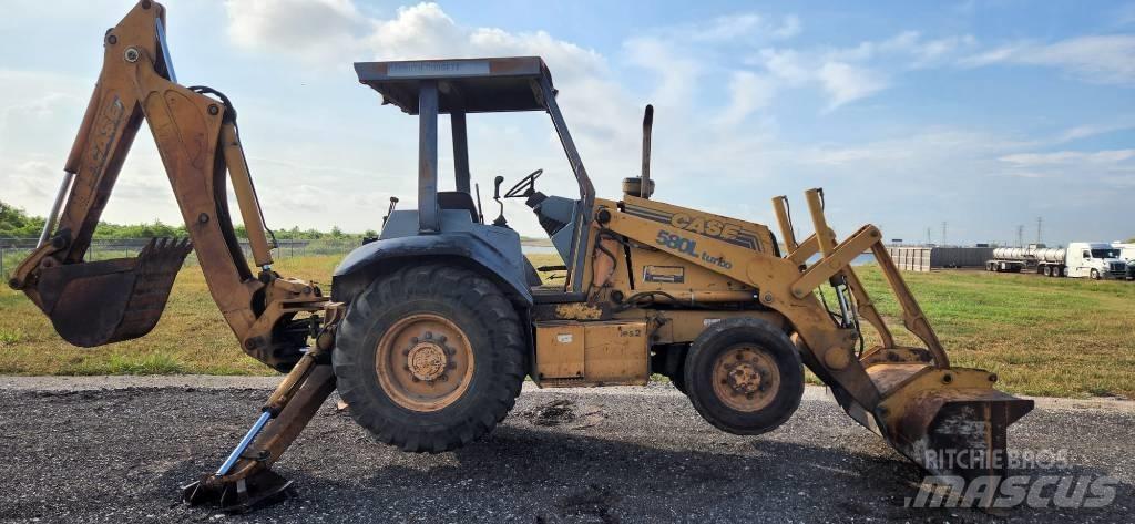 CASE 580 L Turbo Ekskavatori-iekrāvēji