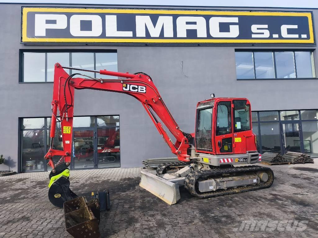 JCB 100 C Vidēja lieluma ekskavatori 7 t - 12 t