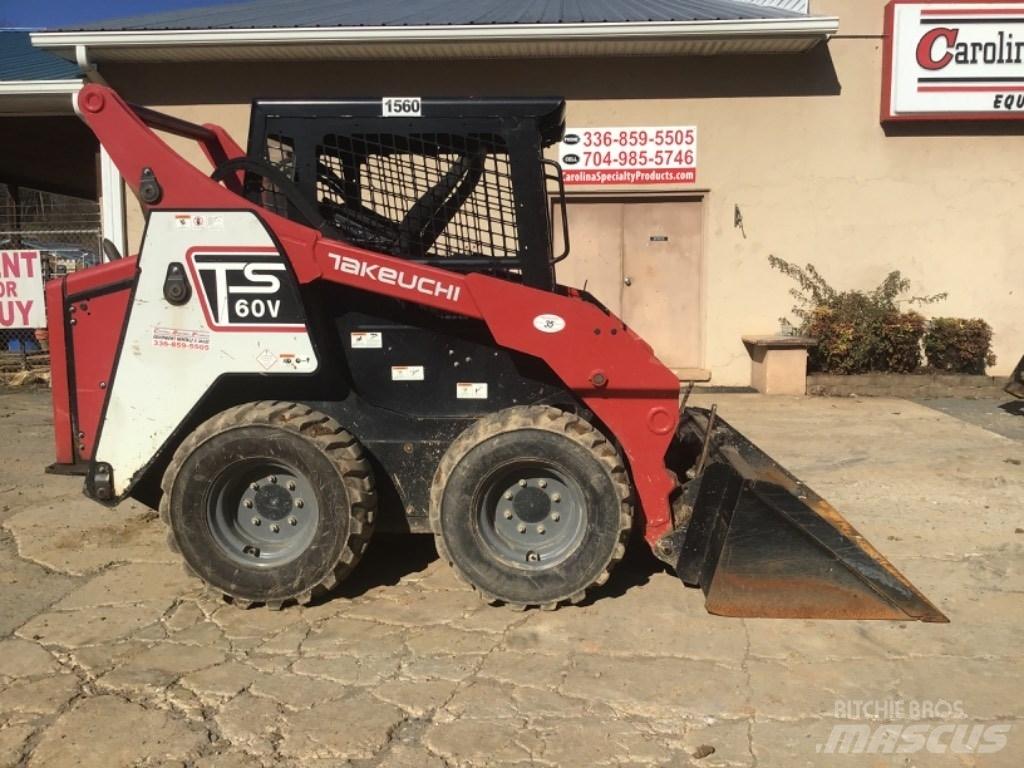 Takeuchi TS60V Lietoti riteņu kompaktiekrāvēji
