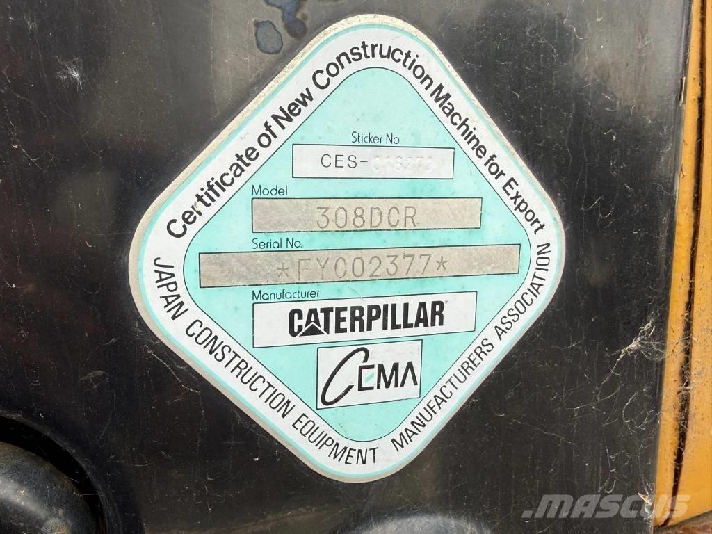 CAT 308 D CR Kāpurķēžu ekskavatori