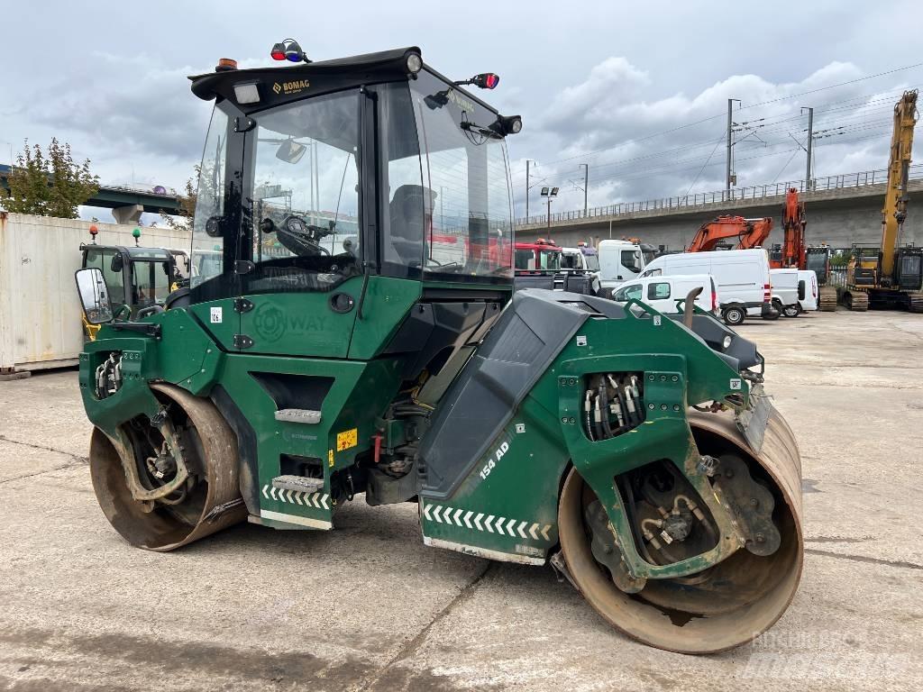 Bomag BW 154 AD-5 Divvalču grunts veltņi