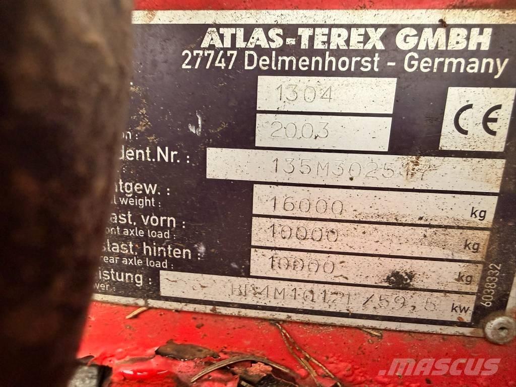 Atlas 1304 Ekskavatori uz riteņiem