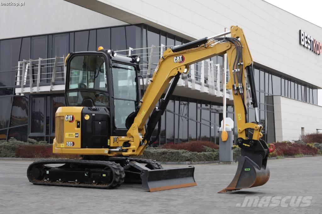CAT 303 CR Mini ekskavatori < 7 t