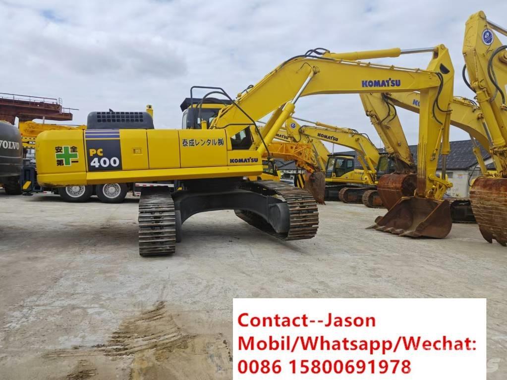 Komatsu PC 400-7 Kāpurķēžu ekskavatori