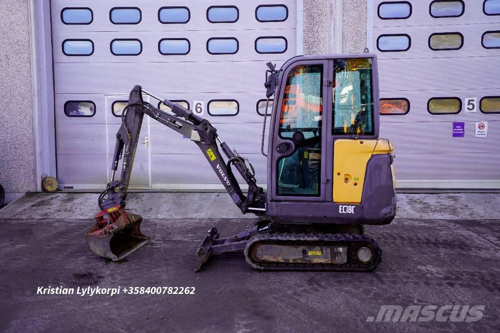 Volvo EC18C Mini ekskavatori < 7 t