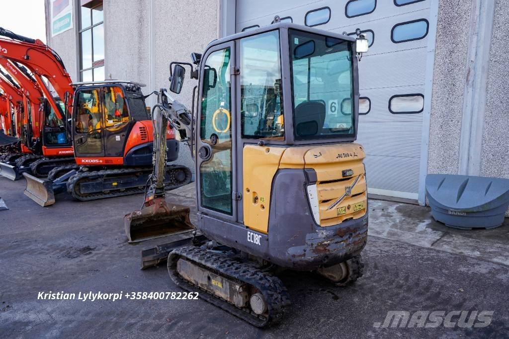 Volvo EC18C Mini ekskavatori < 7 t