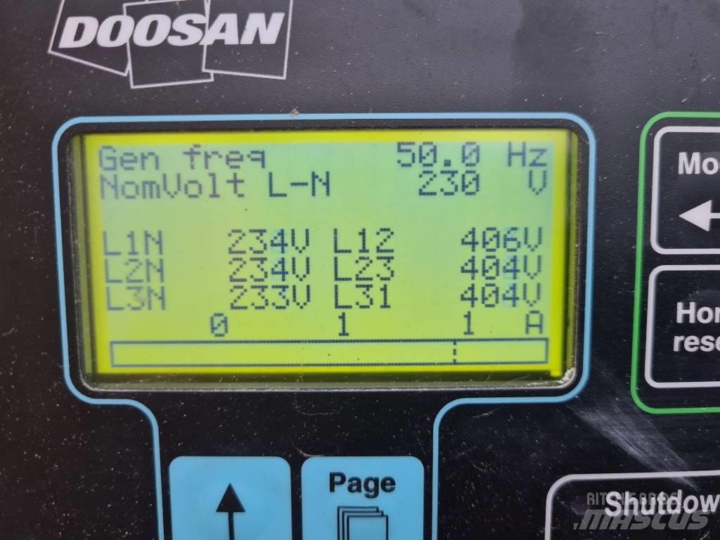 Doosan G 150 Dīzeļģeneratori