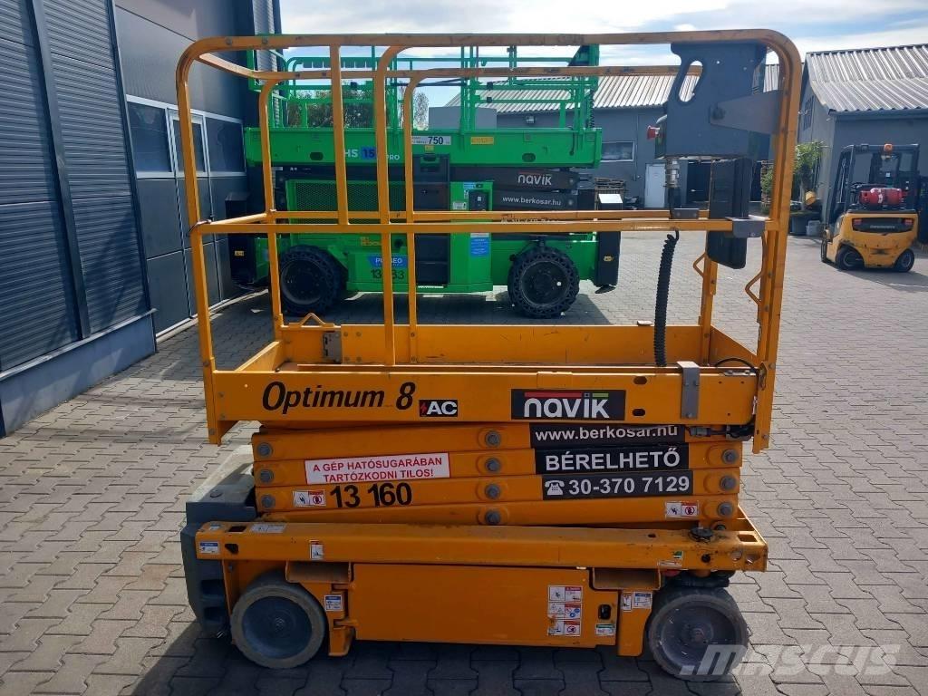 Haulotte Optimum  8 Šķerveida pacēlāji