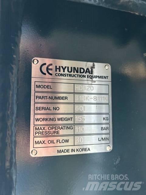 Hyundai HDB20 Āmuri/Drupinātāji