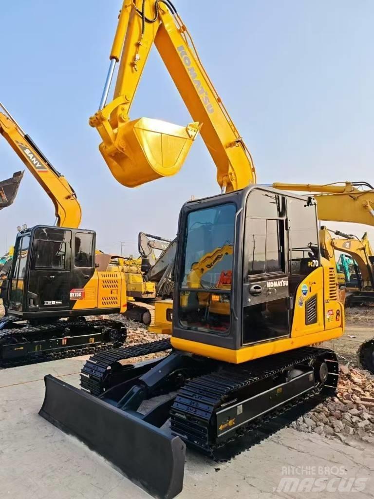 Komatsu 70-8 Kāpurķēžu ekskavatori