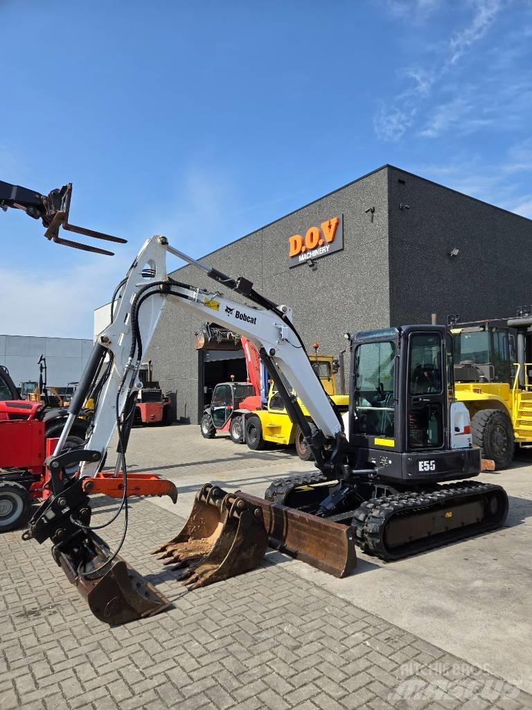 Bobcat E 55 Mini ekskavatori < 7 t