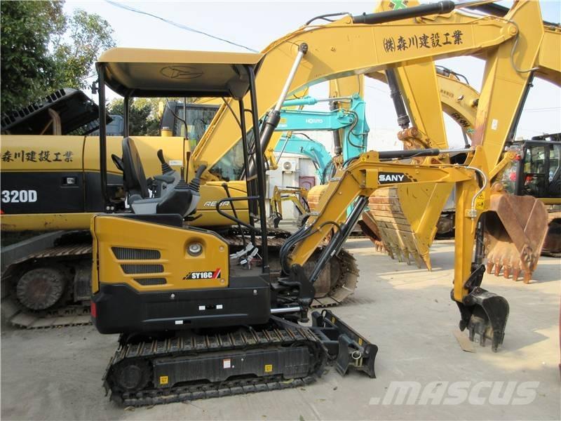 Sany SY 16 C Mini ekskavatori < 7 t