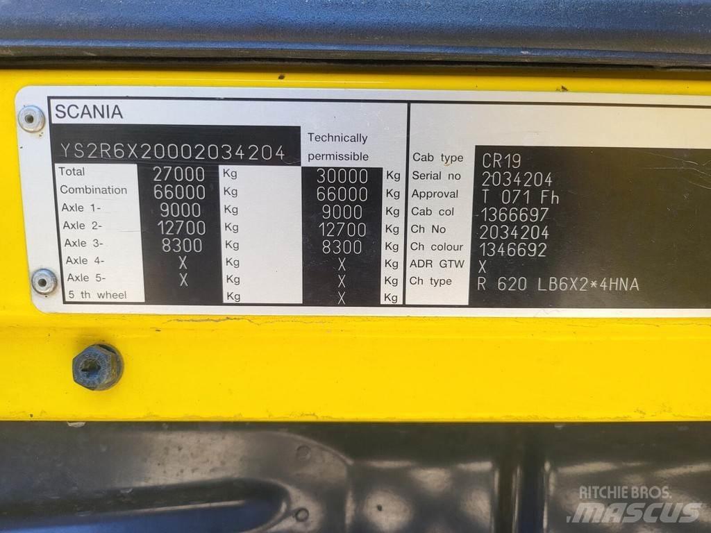 Scania R620 6X2*4 Pašizgāzējs