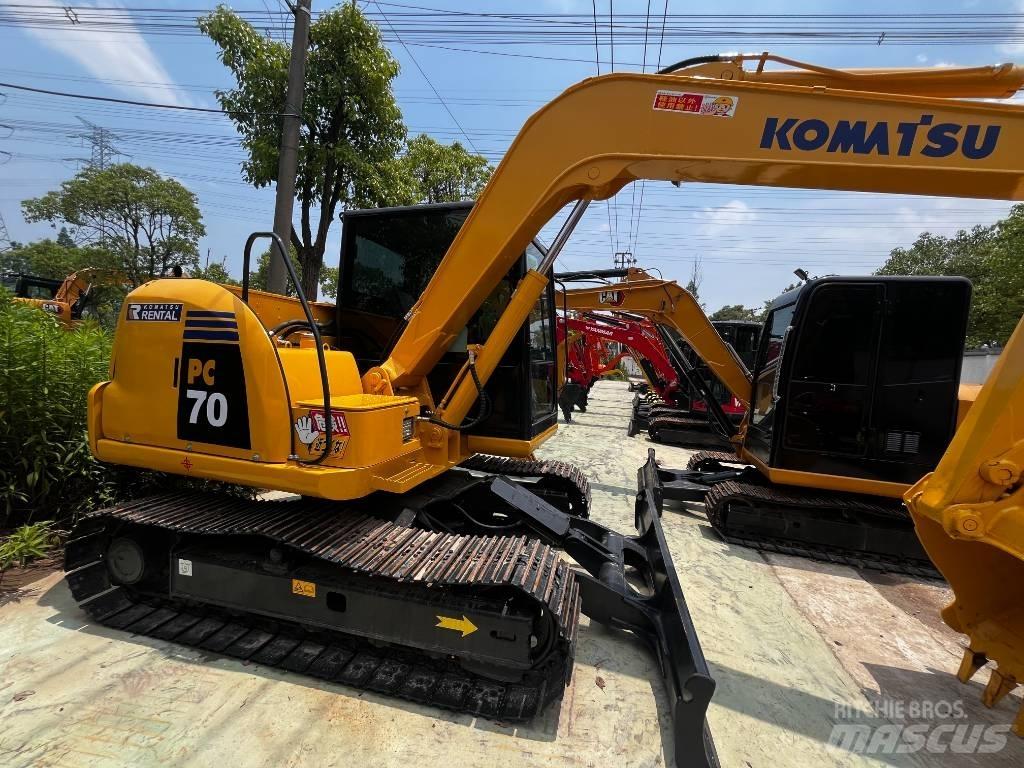 Komatsu PC 70 Vidēja lieluma ekskavatori 7 t - 12 t