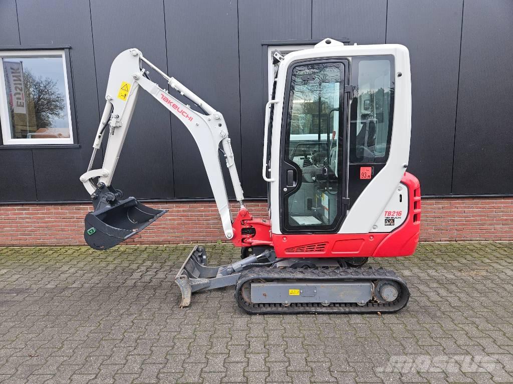 Takeuchi TB216 Mini ekskavatori < 7 t