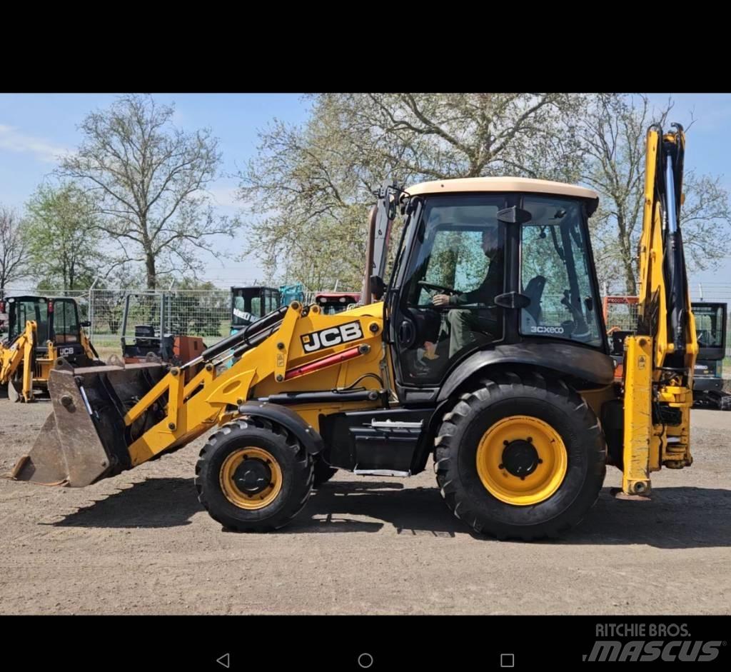 JCB 3 CX Ekskavatori-iekrāvēji
