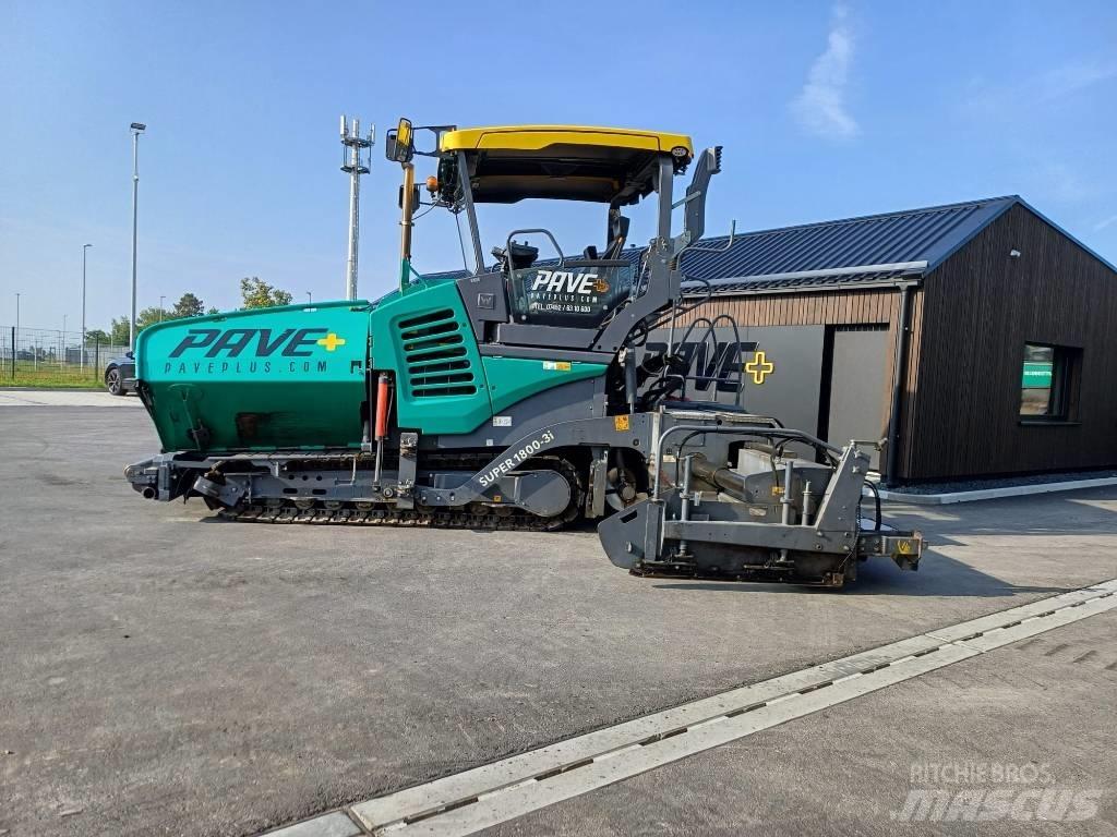 Vögele SUPER 1800-3i Asfalta klājēji