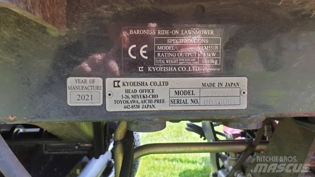 Baroness LM551B Mauriņa traktors